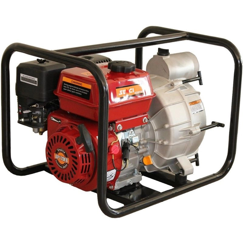 Motopompa ape murdare SENCI SCWT-80 diametru 3" debit 58 mc/h