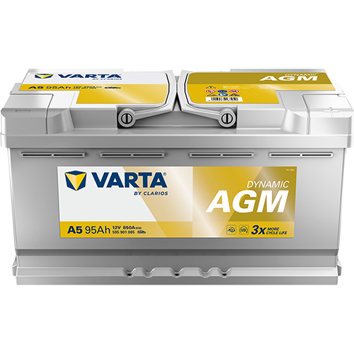 Baterie auto VARTA Dynamic AGM A5 12V 95Ah 850A