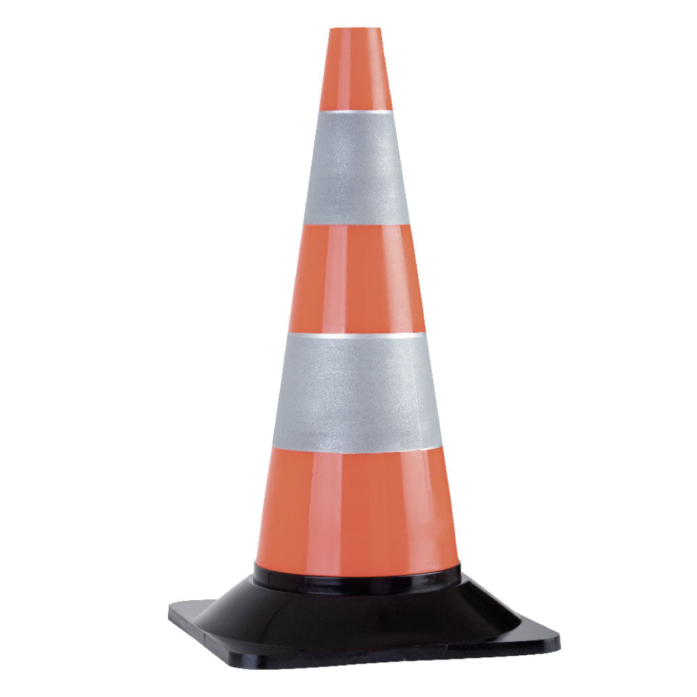 Con de semnalizare h:50 cm baza:27 cm 640 g