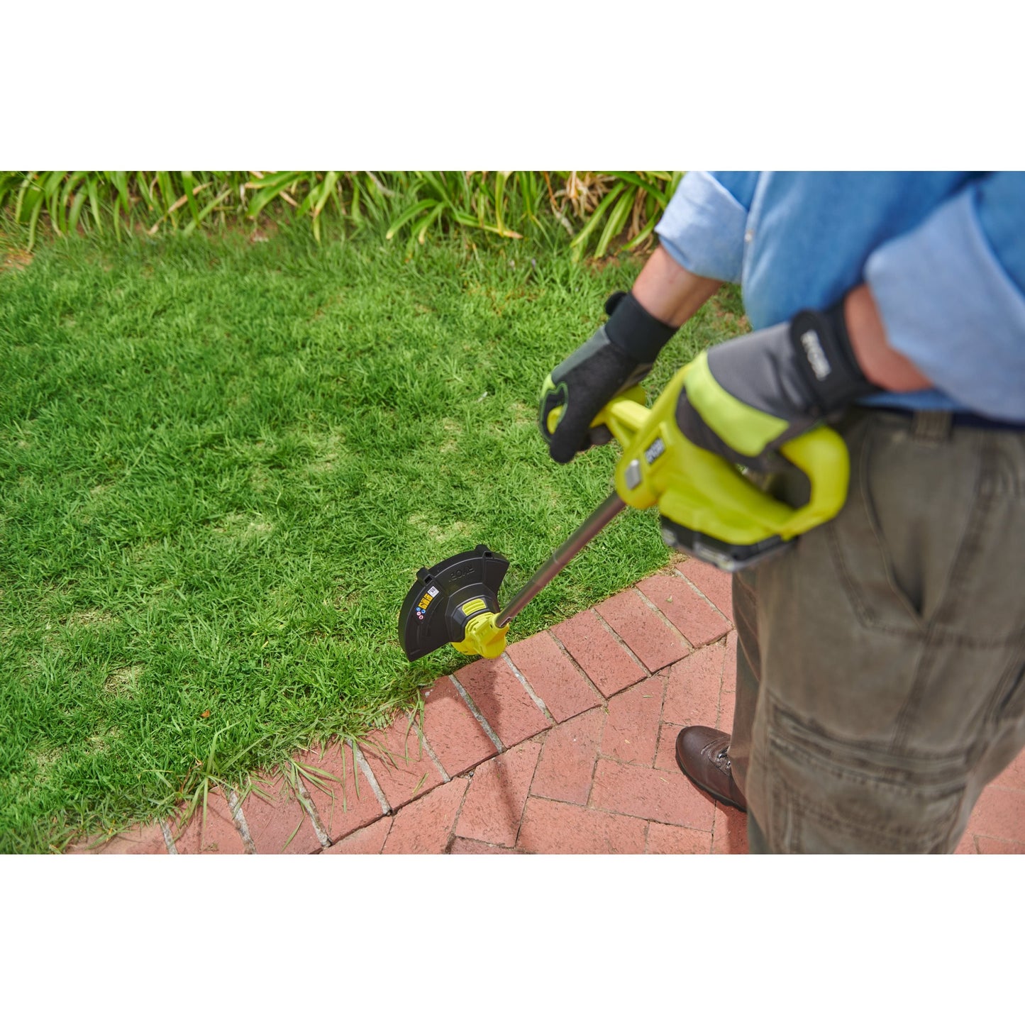 Trimmer iarba 18V ONE+, latime taiere 23cm, cu acumulator 2.0Ah - RY18LT23A-120
