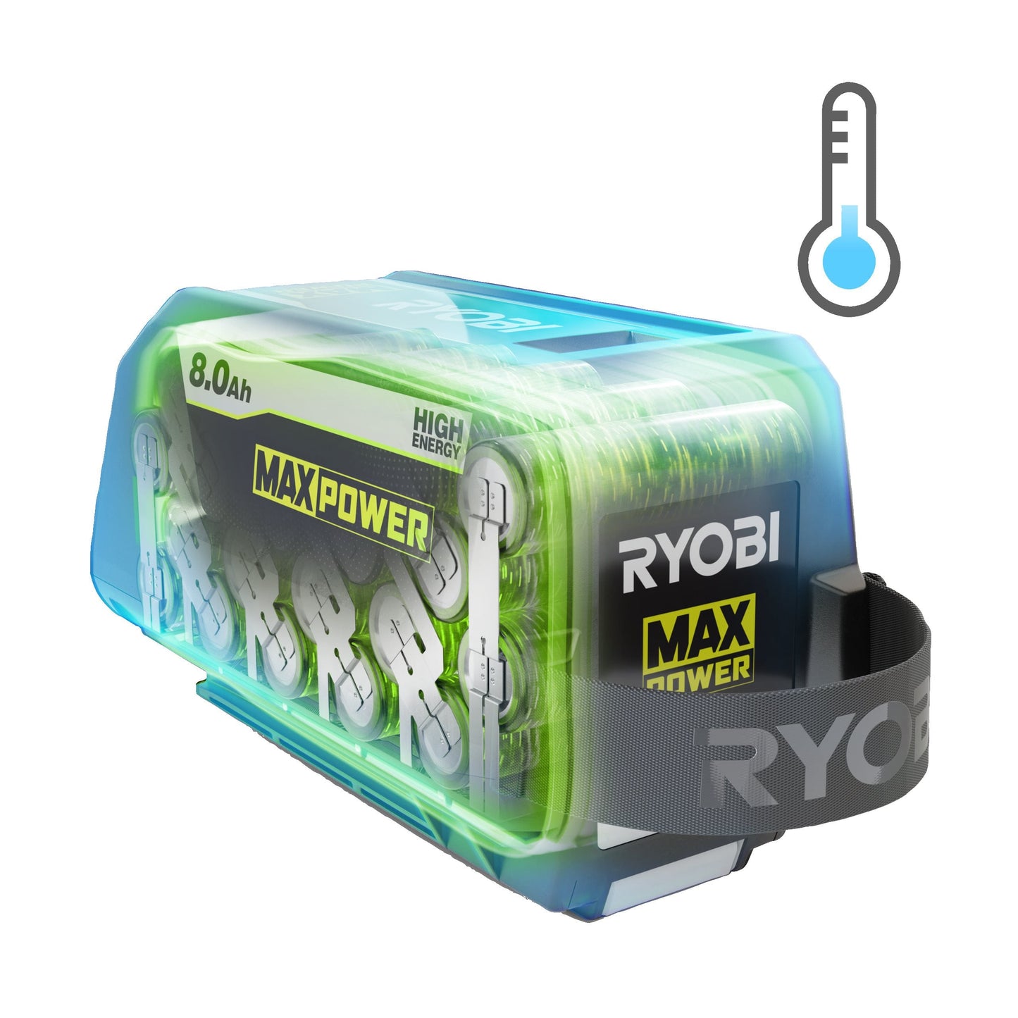 Acumulator MAX POWER 8,0Ah Lithium+ High Energy - RY36B80B