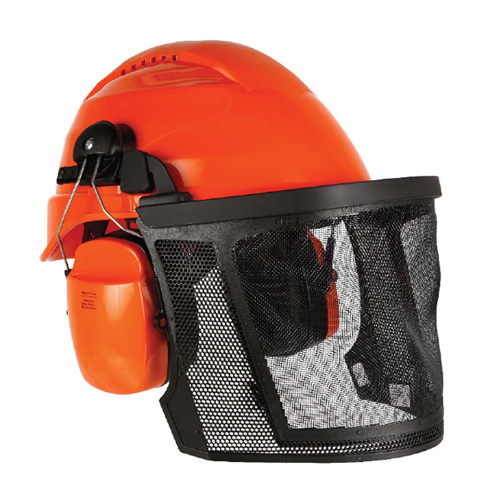 Casca, antifoane si viziera de protectie in domeniul forestier Kit Oak Forestry, Rockman, art.34D8