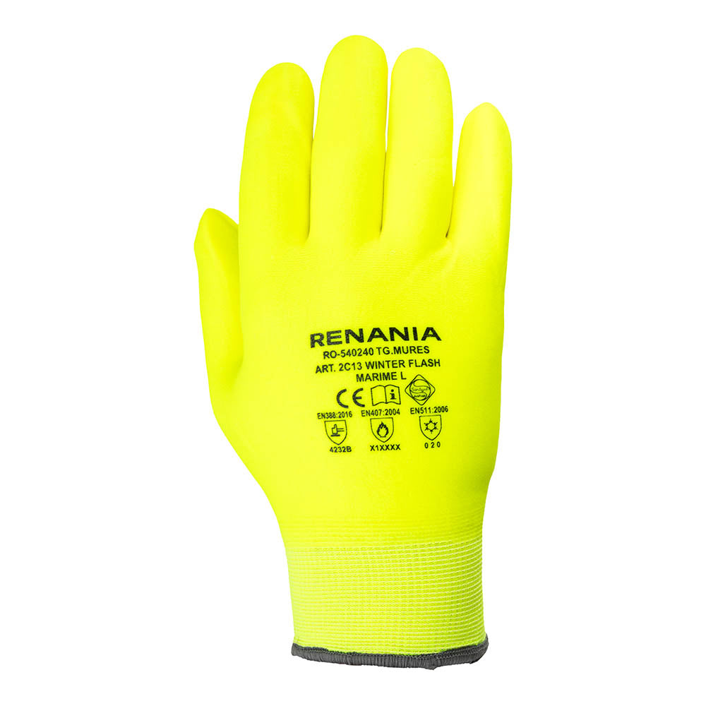 Manusi de protectie la temperaturi inalte si scazute Winter Flash categoria II
