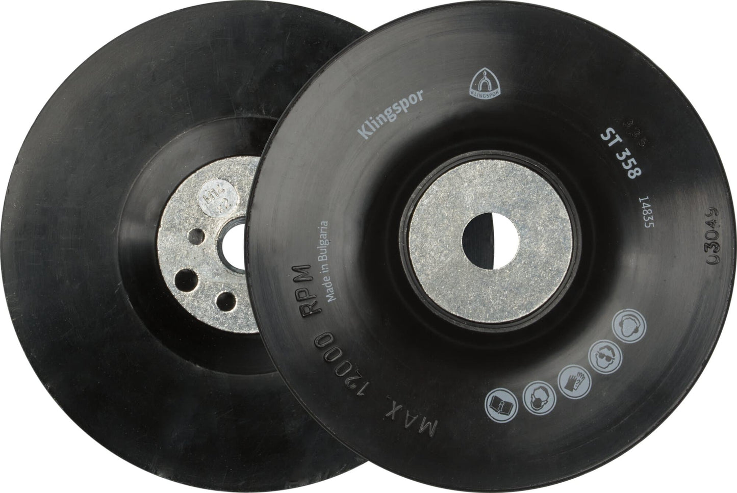 Suport pentru disc abraziv, pentru polizor unghiular, ST 358, 125 mm
