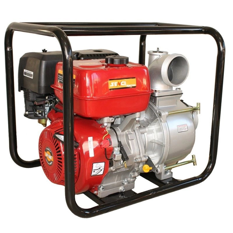 Motopompa ape murdare SENCI SCWT-100 diametru 4" debit 68 mc/h