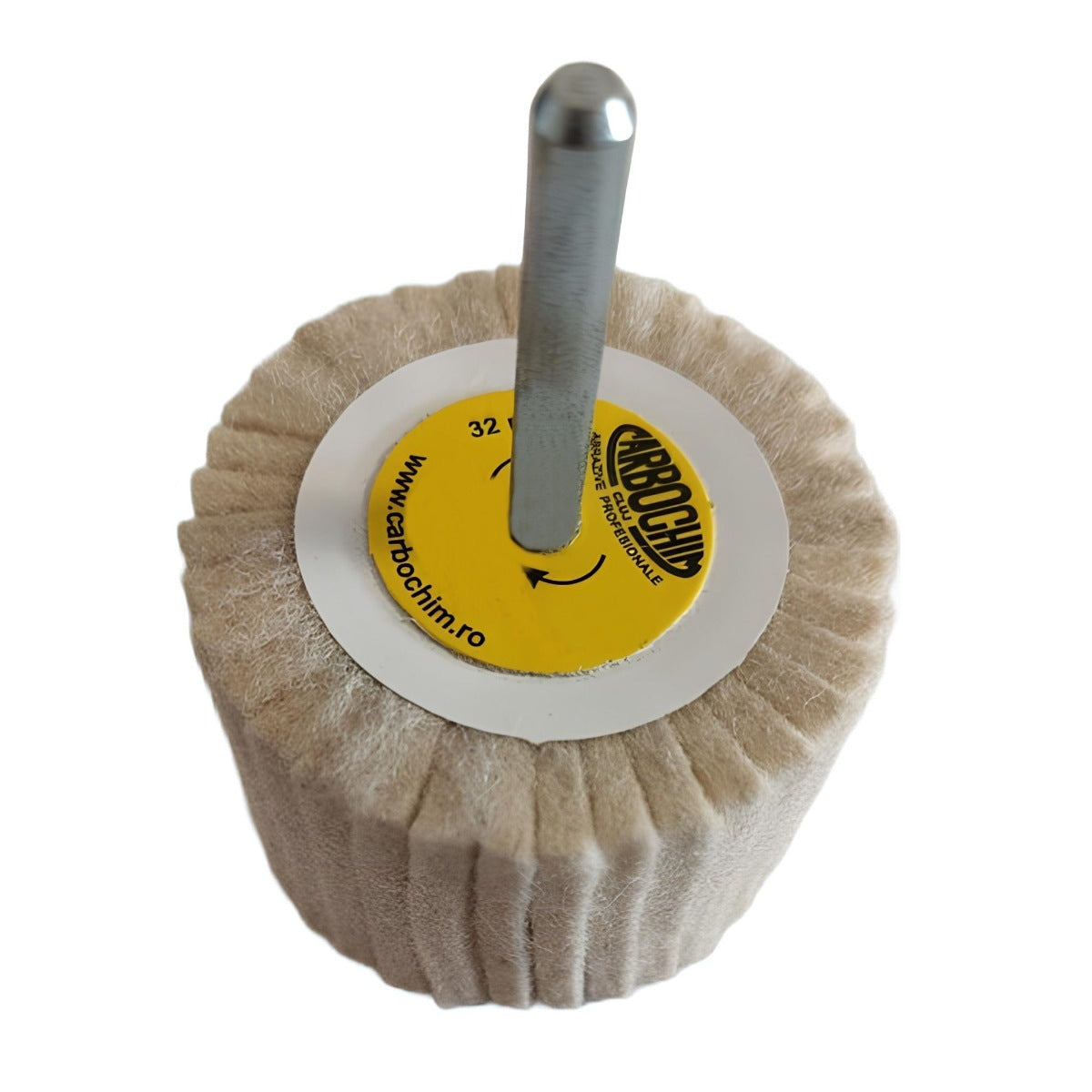 Disc lamelar din pasla, pentru lustruire otel / otel inoxidabil, 1049325, 80 x 30 mm