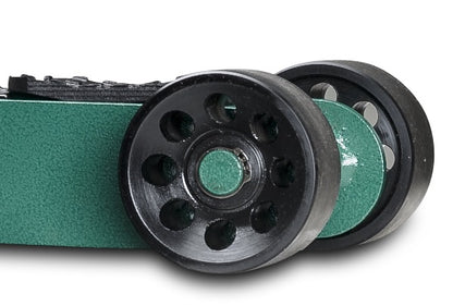 Cric hidraulic de atelier 2T, cu roti din cauciuc dur - 2T-77 HRW