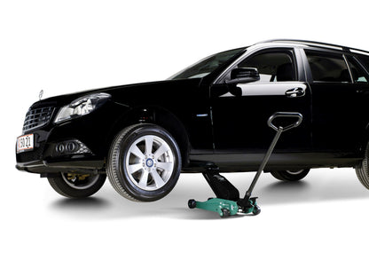 Cric hidraulic de atelier 2T, cu role din poliuretan, silentioase - 2T-C Bogie PU
