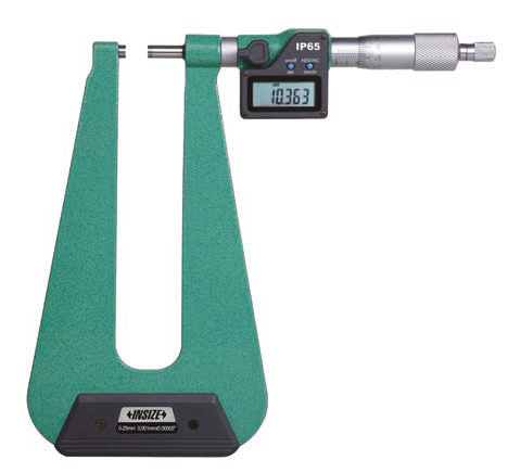 3539 Micrometru digital pentru foi tabla, potcoava 155 mm, scala 0-25 mm – 3539-253A