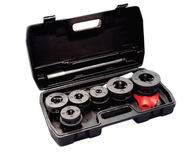 63024 Trusa de filetat BSPT, DIM 3/8”-1”