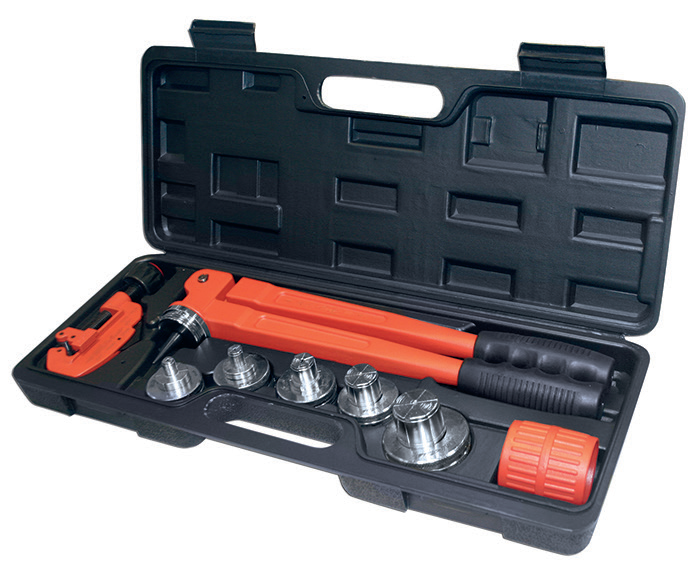 68206 Trusa scule pentru expandat tevi cupru moale si aluminiu, DIM 12-15-18-22 mm