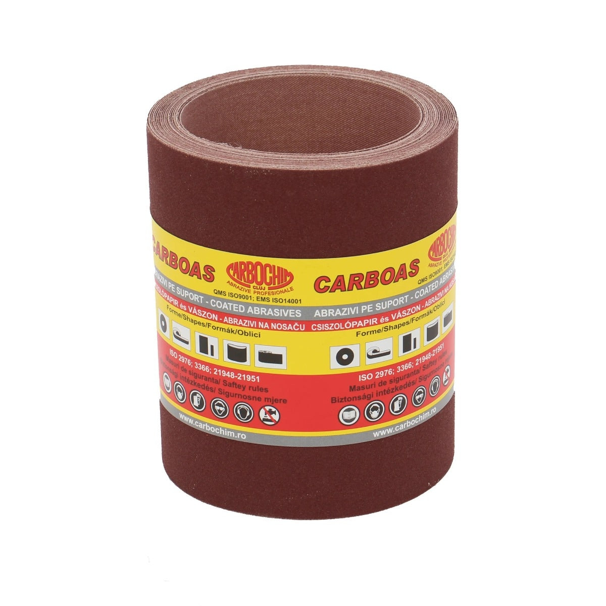 Rola panza abraziva pentru lemn, metale, materiale constructii, PESK, granulatie 150, rola 5 m x 120 mm