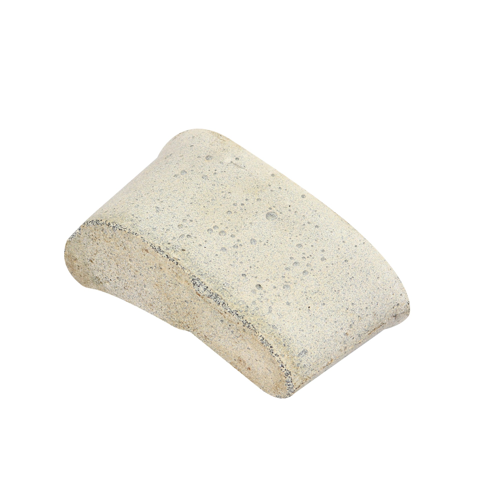 Piatra abraziva, forma rinichi, pentru slefuit beton / marmura / granit, 21C-36P, 120 x 45 x 65 mm