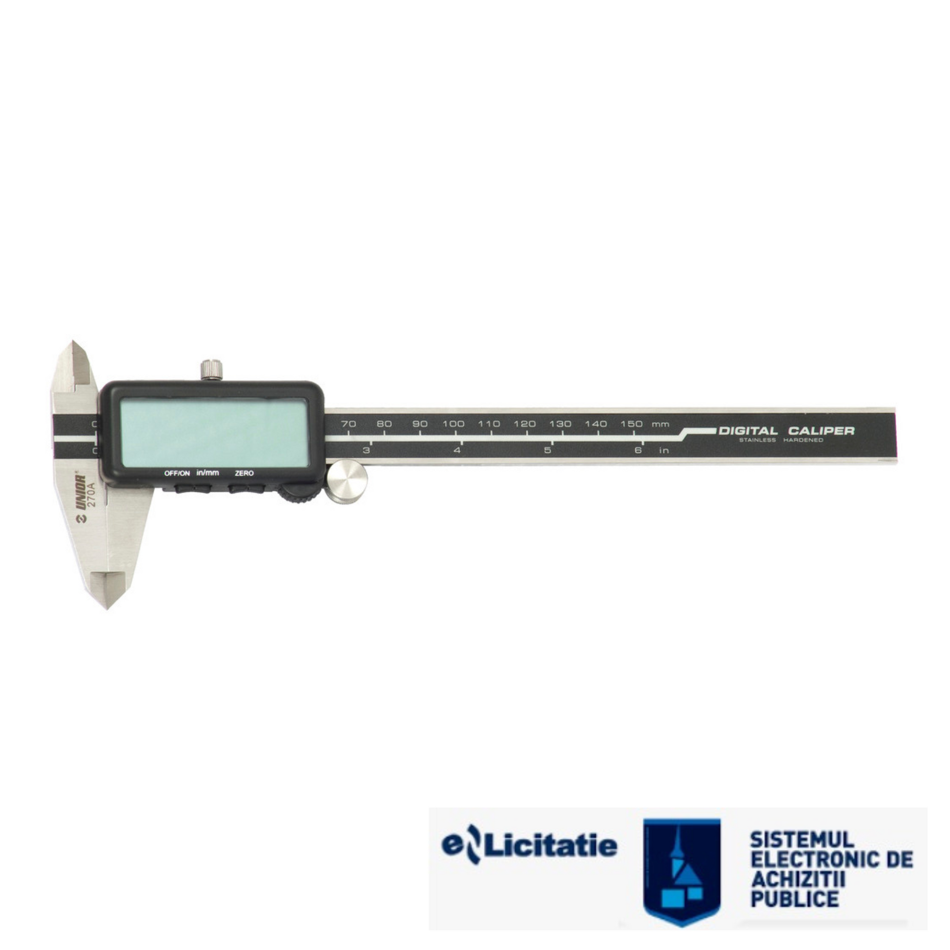 Subler electronic 0-150 mm - 270A Unior cod produs 619881