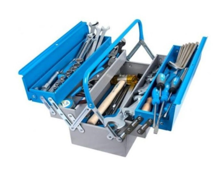 Trusa de scule pentru lacatusi TSL in cutie metalica 911/5 ak3 Unior 616645