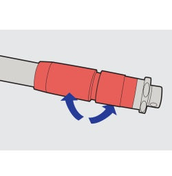 Cheie dinamometrica 3/4" 140-700 Nm cu declansator - 264 Unior 615490
