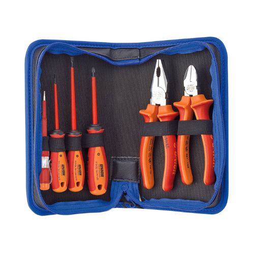 Set de scule VDE BI in husa tip mapa Unior  - 906VDEBI