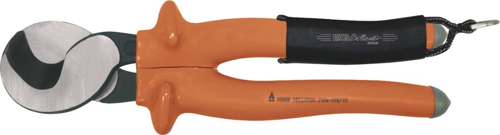 AD730087 Cleste cabluri izolat la 1000 V cu inel pentru carabiniera, L – 250 mm – AD730087
