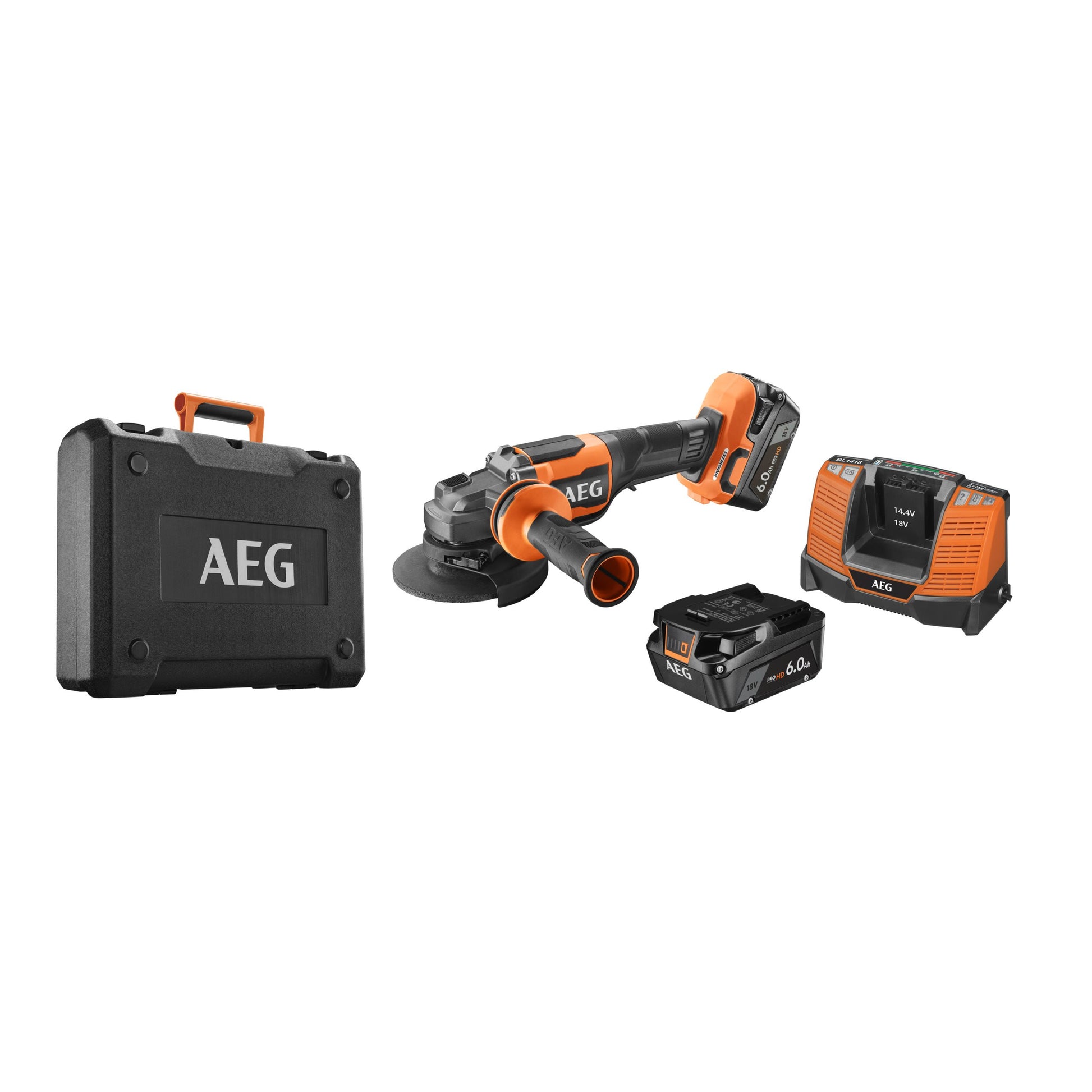 Polizor unghiular AEG BEWS 18-125BLPX2, BEWS18-125BLPX2-0, 4935480857