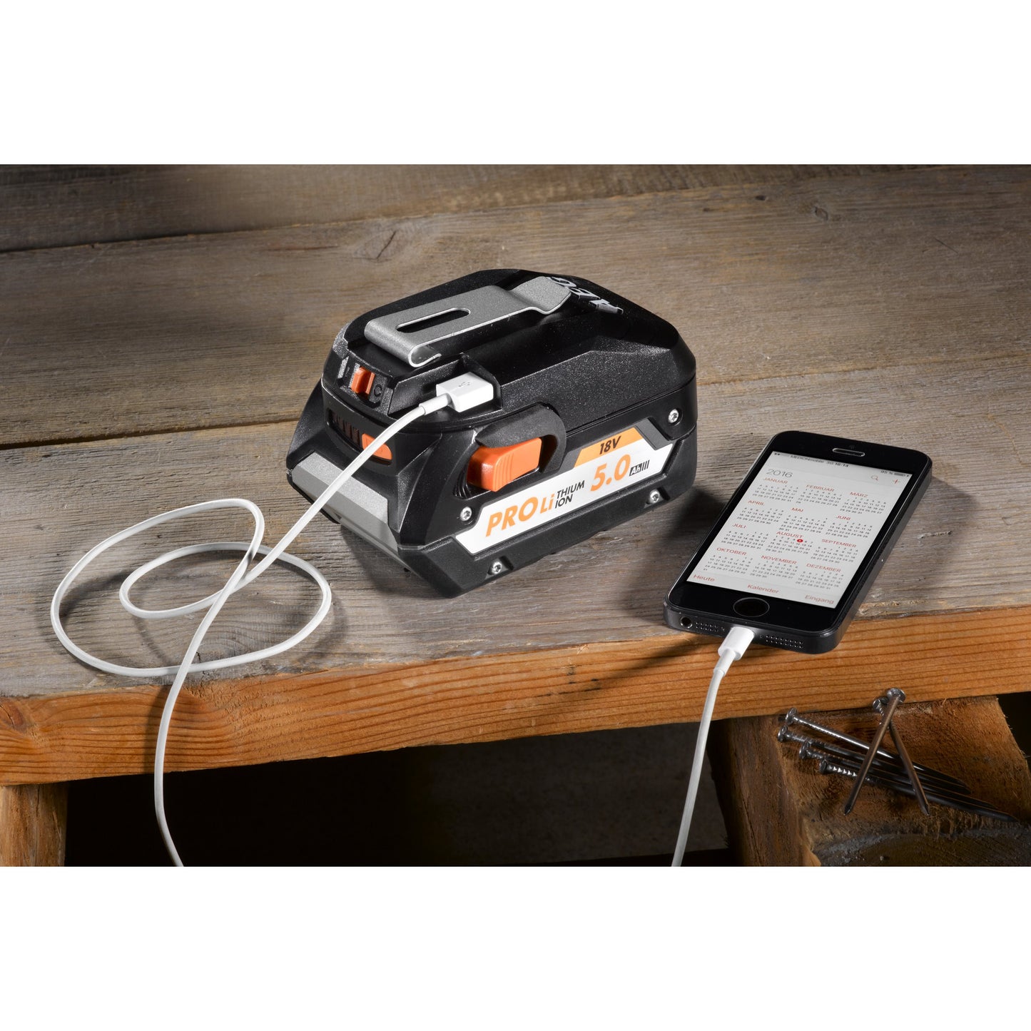 Accesoriu AEG Încărcător USB 18 V, BHJ18C-0, 4935459335