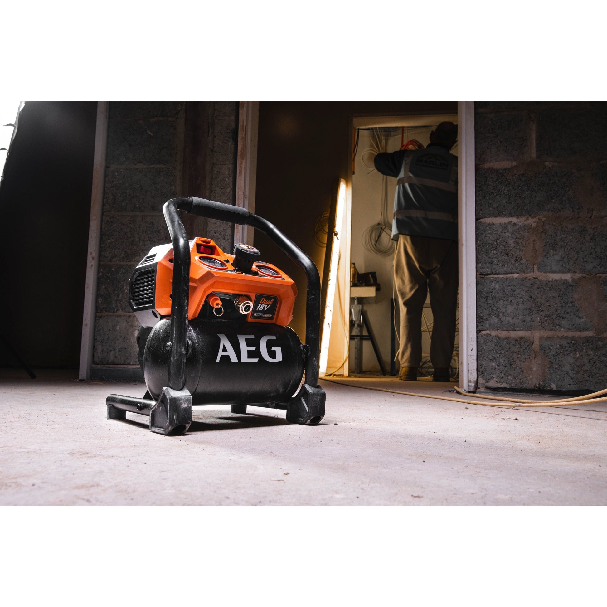 Compresor AEG BK18-38BL, BK18-38BL-0, 4935471201