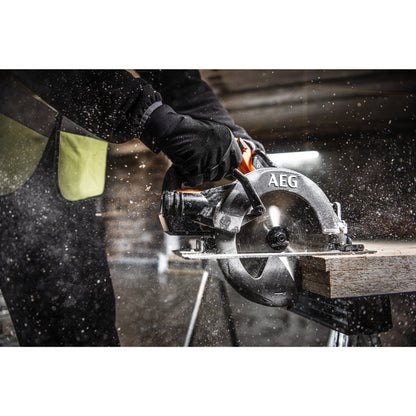 Fierăstrău circular AEG Fierăstrău circular 18V 190mm cu motor fără perii, BKS18BL2-0, 4935479661