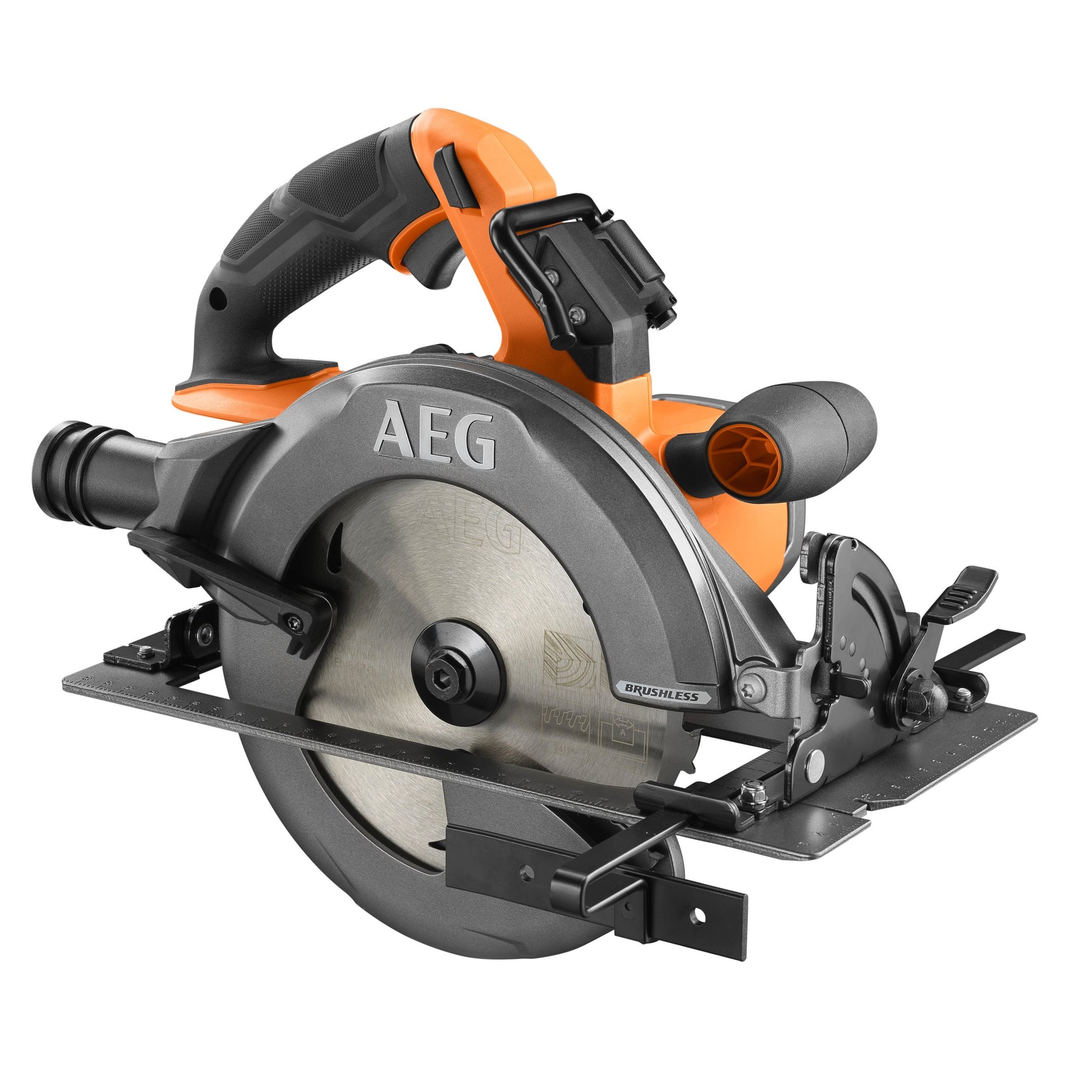 Fierăstrău circular AEG Fierăstrău circular 18V 190mm cu motor fără perii, BKS18BL2-0, 4935479661
