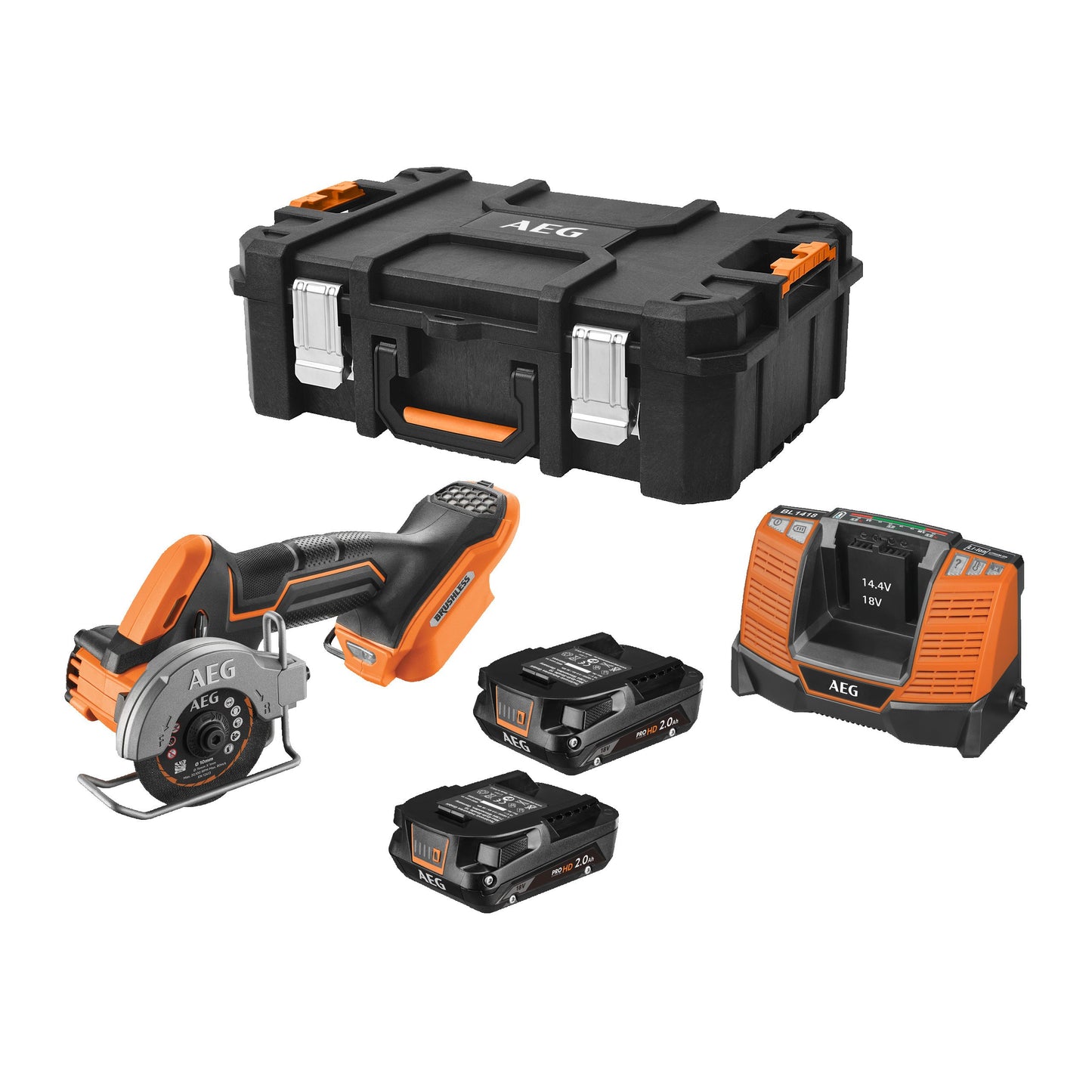 Fierăstrău multi-material AEG Fierăstrău multi-material SubCompact 18V, cu motor fără perii, BMMS18SBL-0, 4935472280