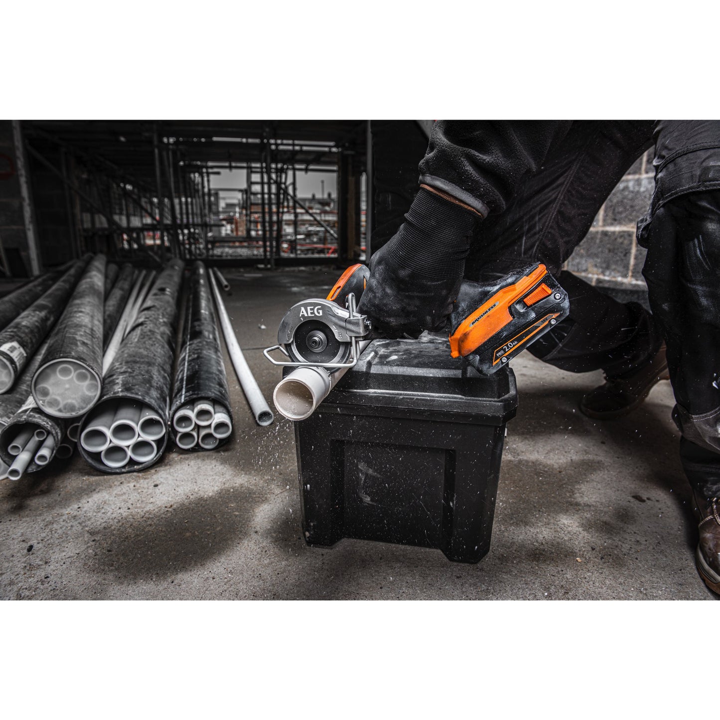 Fierăstrău multi-material AEG Fierăstrău multi-material SubCompact 18V, cu motor fără perii, BMMS18SBL-0, 4935472280