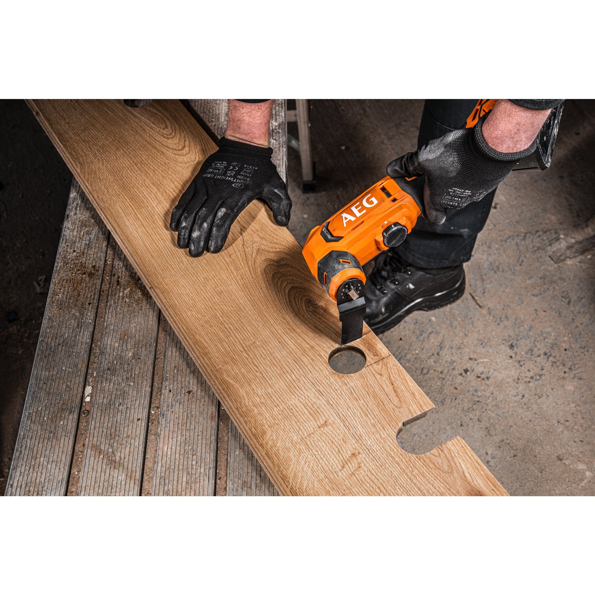 Sculă multifuncțională AEG Unealtă multifuncțională 18V, BMT18-0, 4935478943