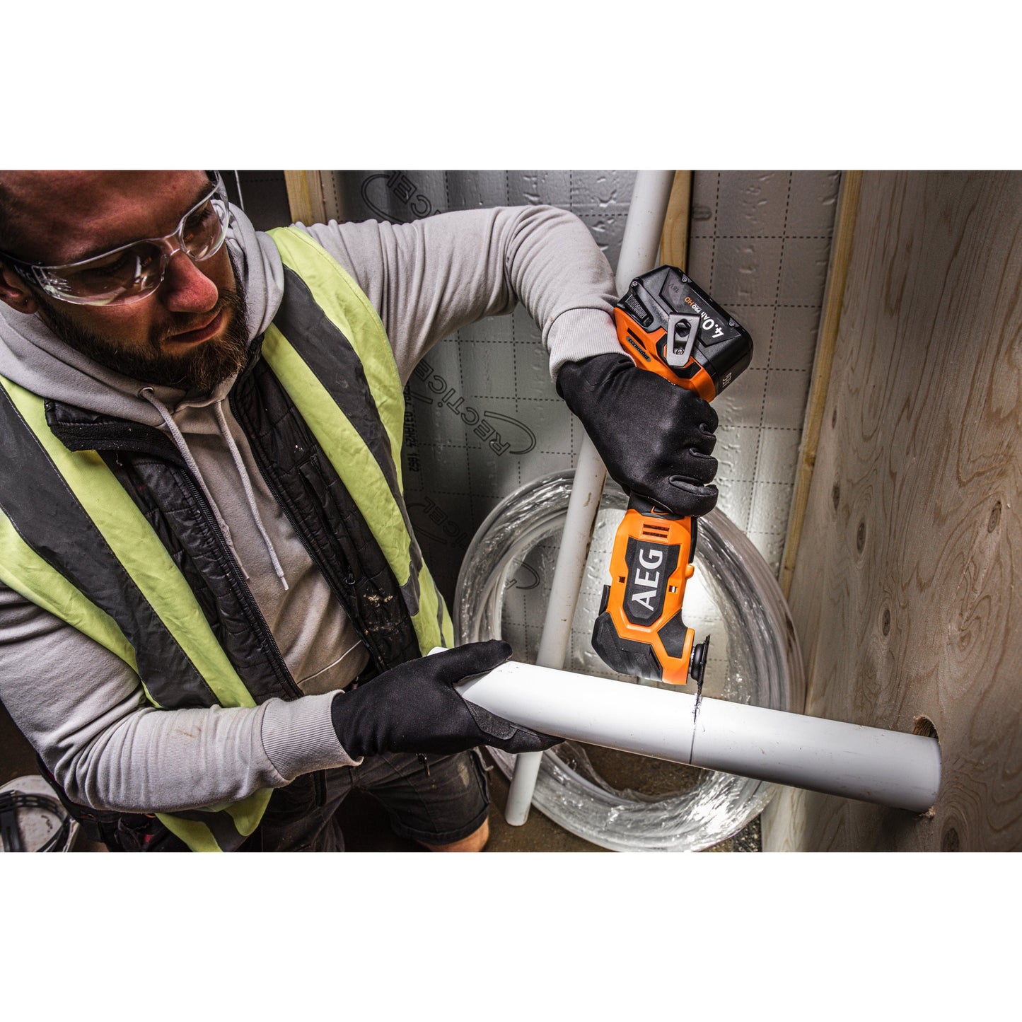 Sculă multifuncțională AEG BMT 18BL, BMT18BL-0, 4935498157