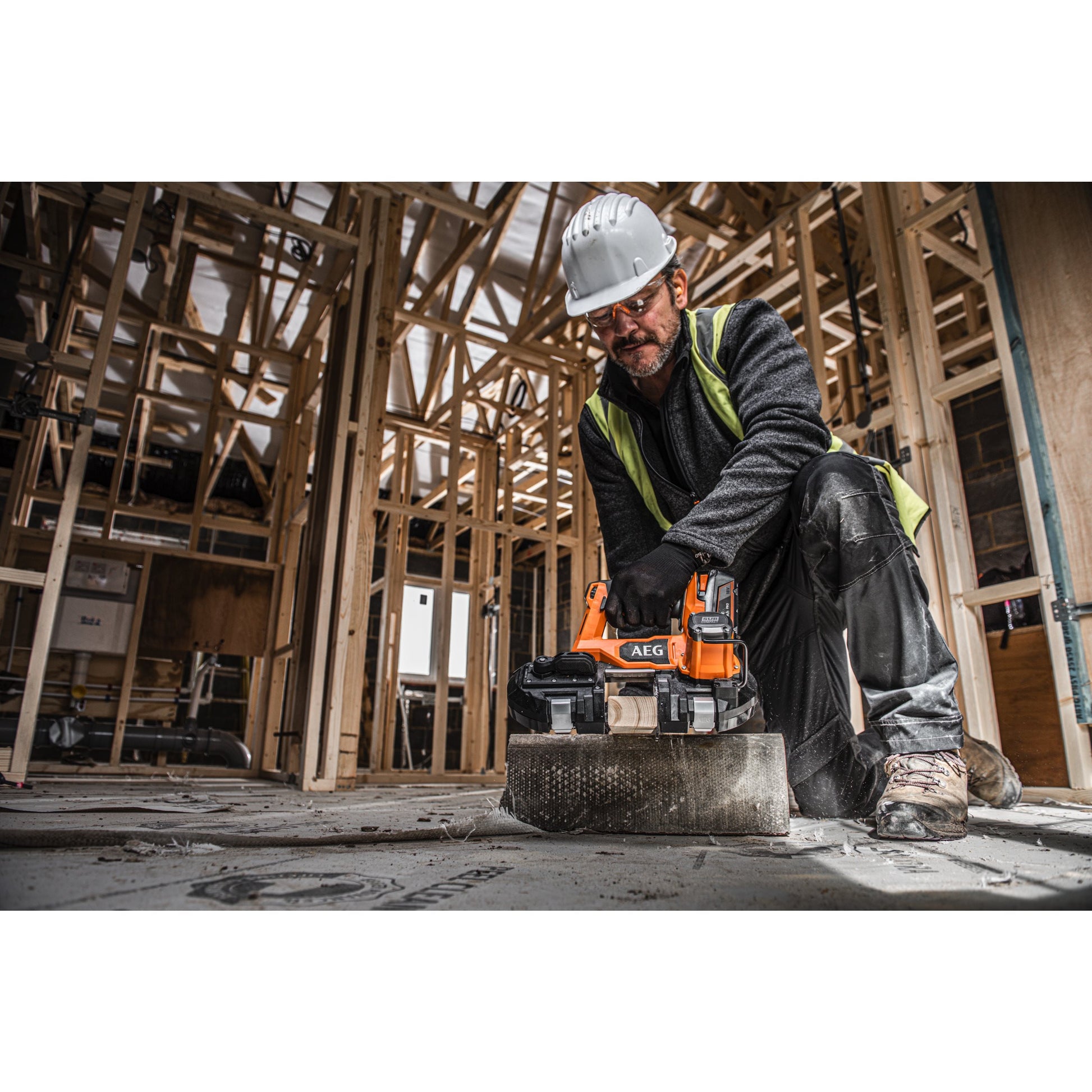 Fierăstrău cu bandă AEG BNS 18SBL, BNS18SBL-0, 4935498943