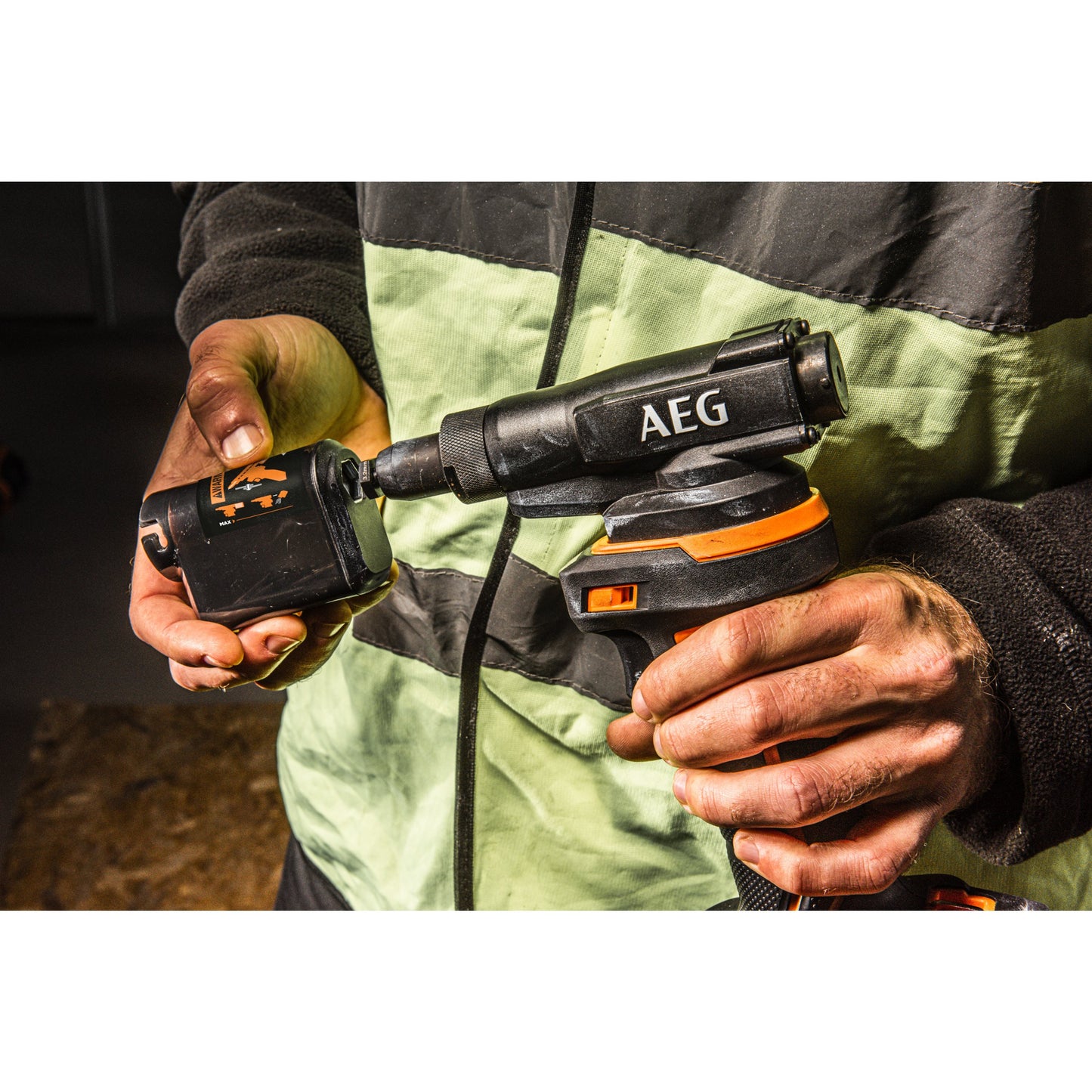 Pistol pentru nituri AEG BNZ 18, BNZ18-0, 4935472246