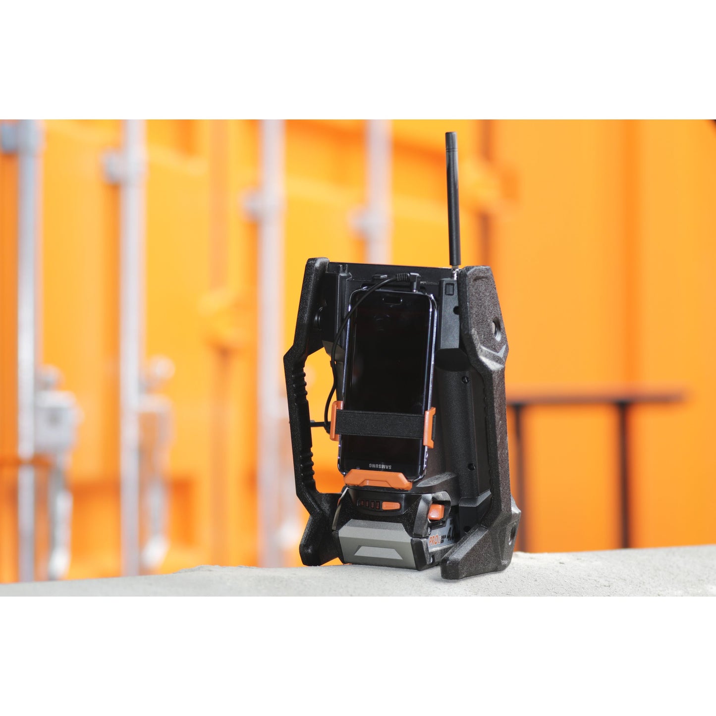 Radio de șantier AEG Radio de șantier digital 18 V DAB+, BR1218C-0, 4935451539