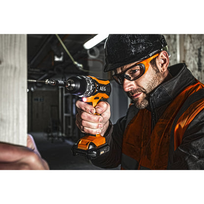 Mașină de găurit cu percuție AEG Mașină de înșurubat/găurit compactă 12 V, BSB12G3 LI-202C, 4935451531