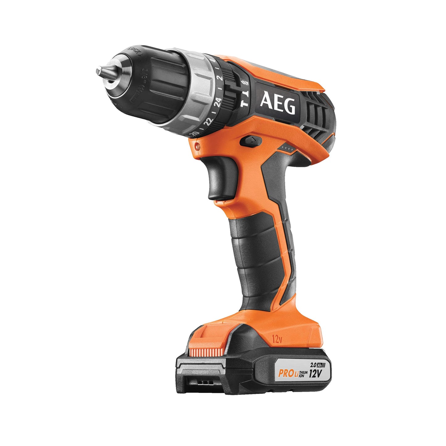 Mașină de găurit cu percuție AEG Mașină de înșurubat/găurit compactă 12 V, BSB12G3 LI-202C, 4935451531