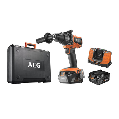 Mașină de găurit cu percuție AEG BSB 18BL2, BSB18BL2-602K, 4935481043