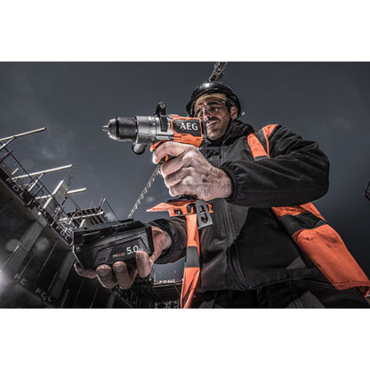 Mașină de găurit cu percuție AEG Mașină de găurit cu percuție 18V, motor fără perii, BSB18C3BL-502C, 4935478939