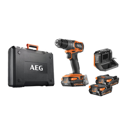 Mașină de găurit cu percuție AEG BSB 18SBL2, BSB18SBL2-202C, 4935480058