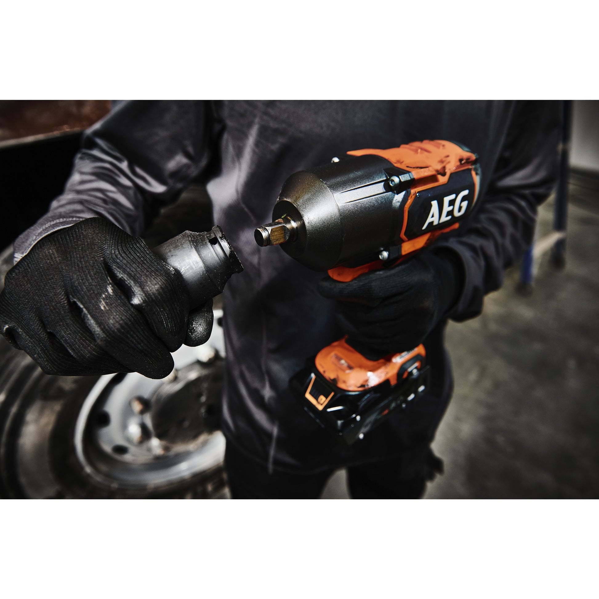 Cheie de impact AEG BSS 18HTF12BL, BSS18HTF12BL-0, 4935493429
