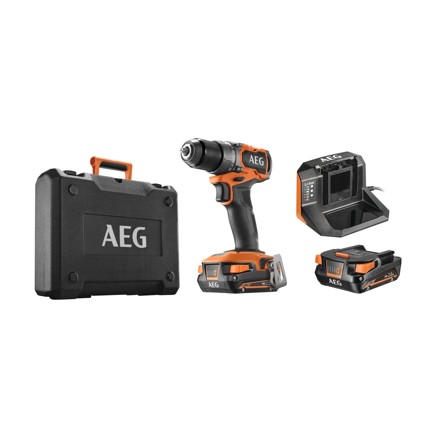 Mașină de găurit și înșurubat AEG BS 18SBL2, BS18SBL2-202C, 4935480056
