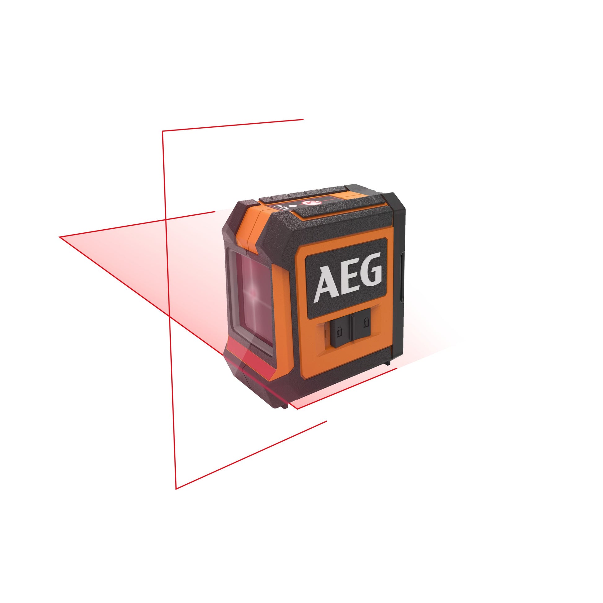 Nivelă laser AEG Nivelă Laser cu 2 linii în cruce, lumină roșie, CLR215-B, 4935472252