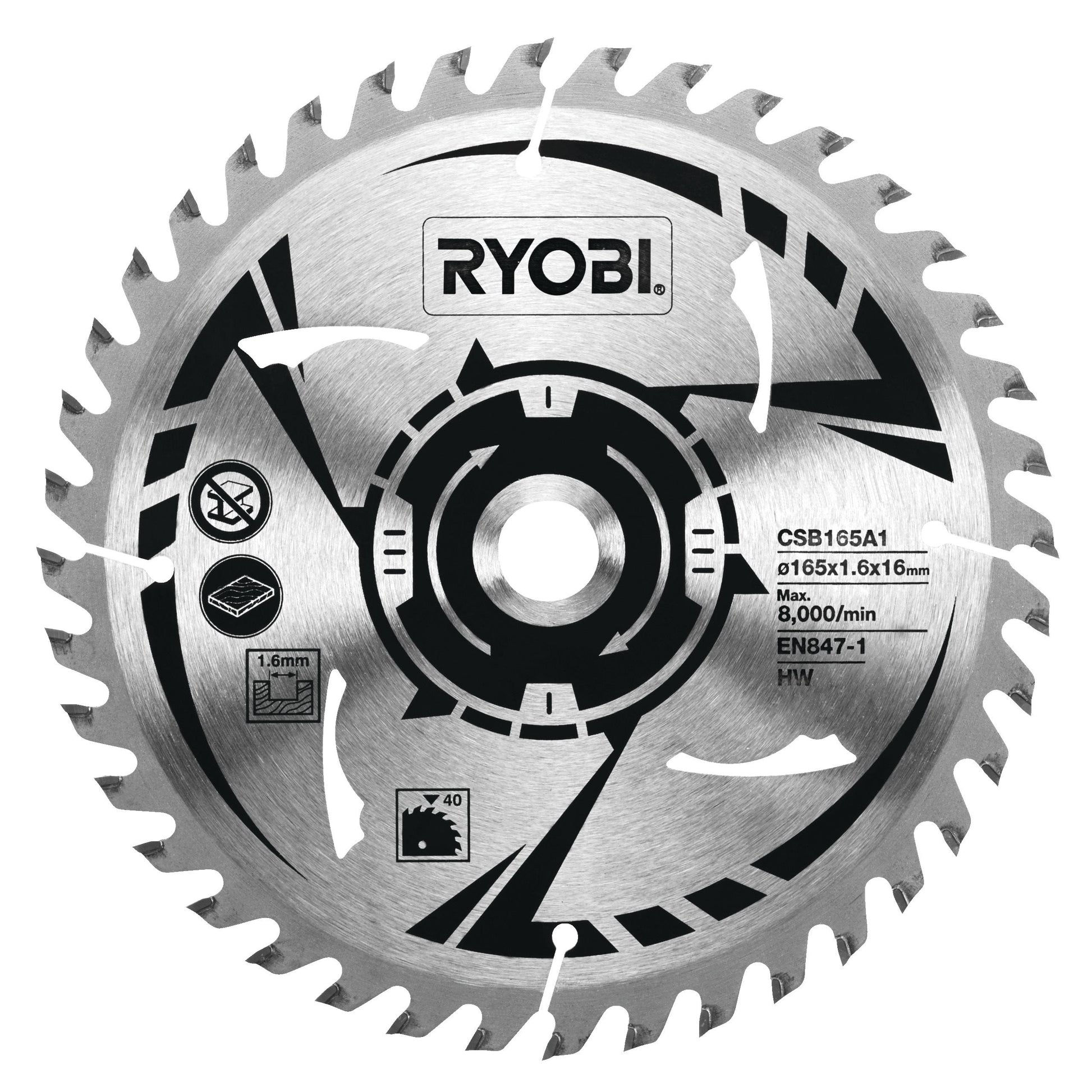 Panza 165 mm pentru fierastrau circular cu acumulator - CSB165A1