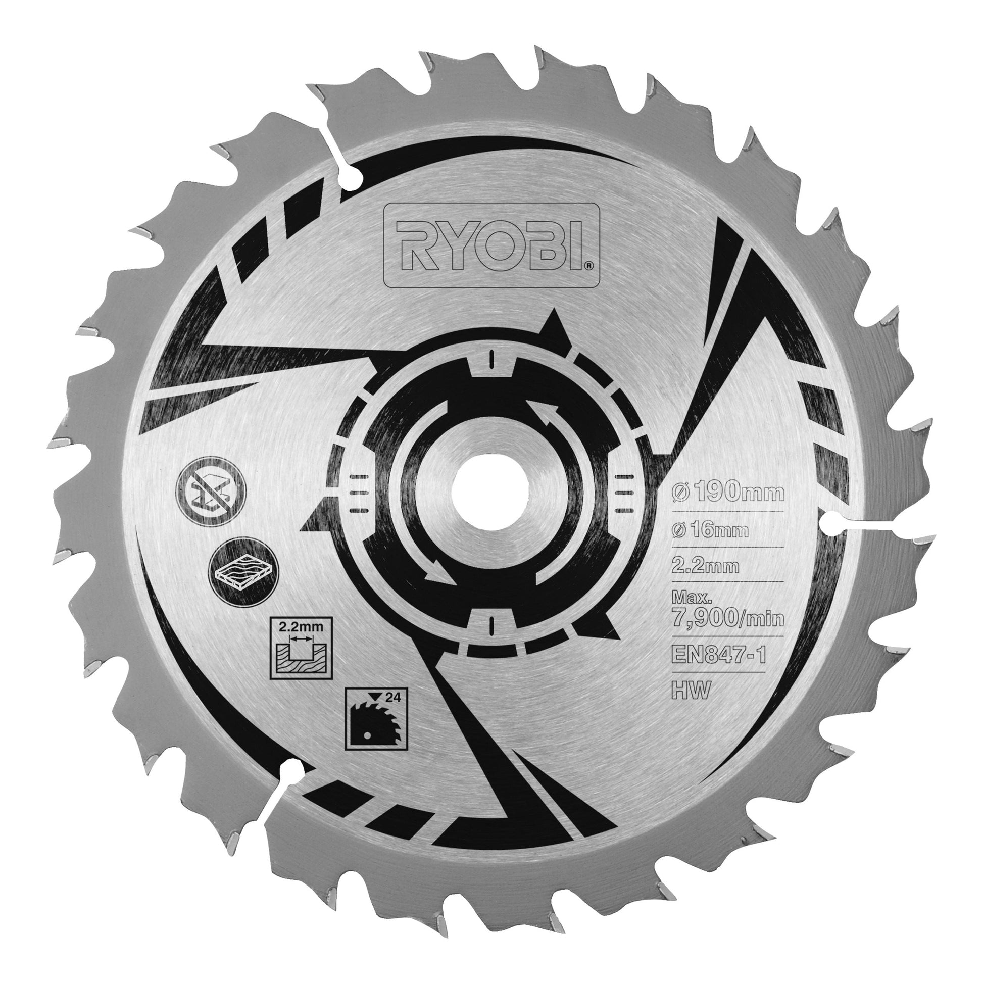 Panza 190 mm pentru fierastrau circular - CSB190A1