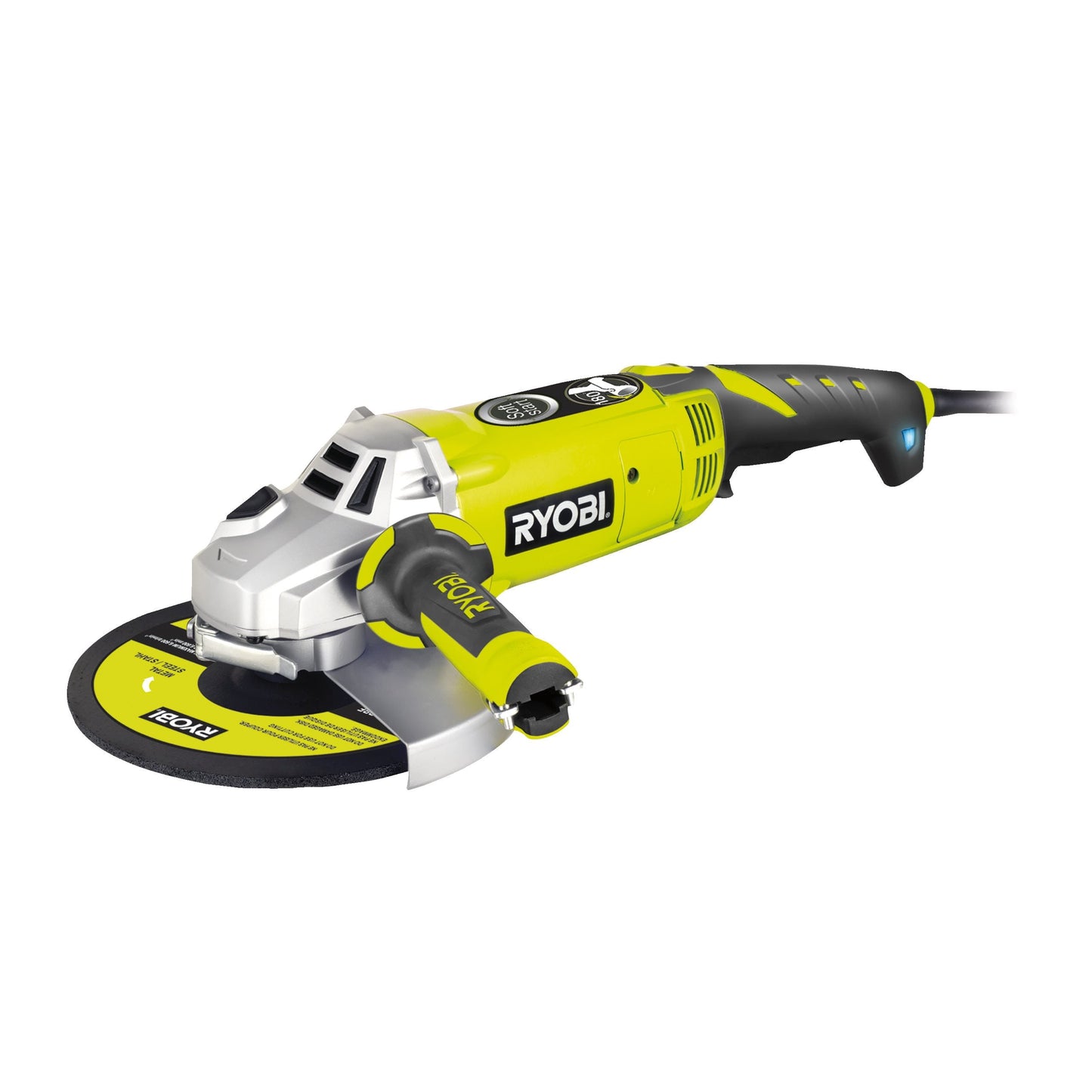 EAG2000G - Angle grinder, disc 230mm,  key, guard, additional handle, kitbox