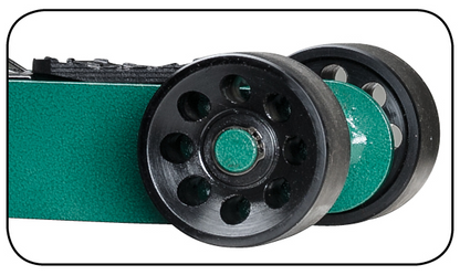Cric pneumo-hidraulic 1,6T, cu roti din cauciuc dur - A1,6T-77 HRW