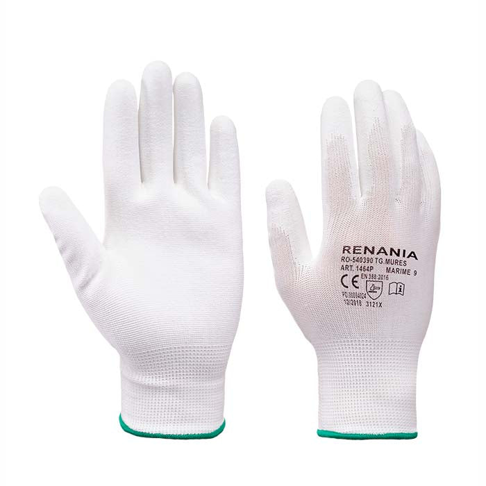 Manusi de protectie mecanica Sensor White categoria II, (1464P)