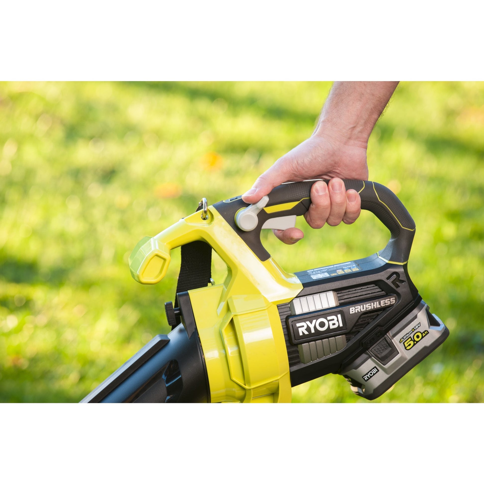 Suflanta-aspirator 18V ONE+ cu motor brushless (fara acumulator) - OBV18