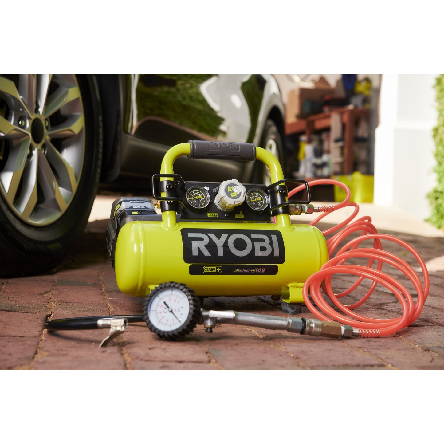 Compresor de aer 18V ONE+ (fara acumulator) - R18AC-0