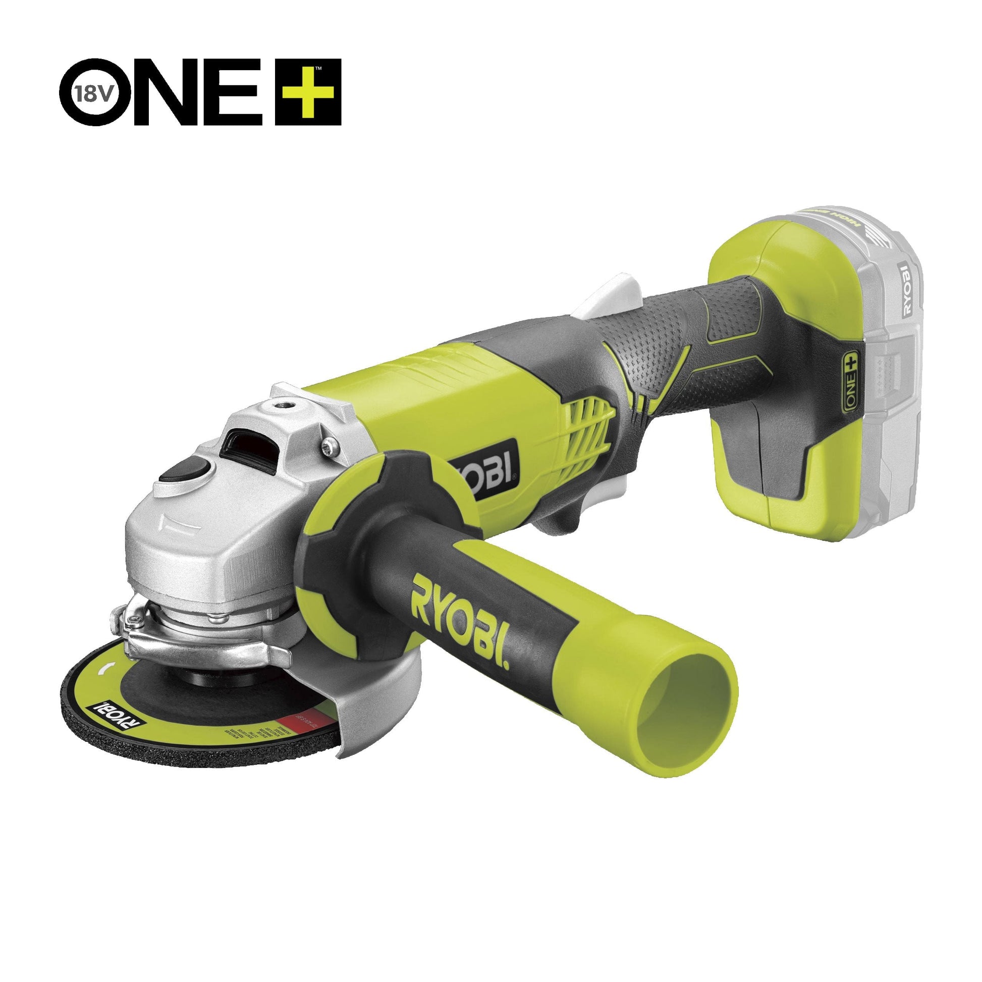 Polizor unghiular 18V ONE+ (fara acumulator) - R18AG-0